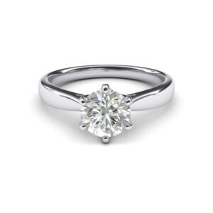 Round Solitaire Ring