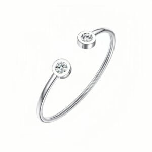 2 Stones Bangle
