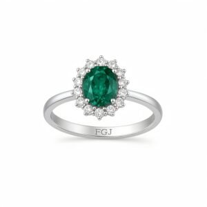 Oval Halo Ring