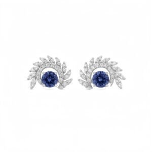 Tanzanite Starleaf Studs